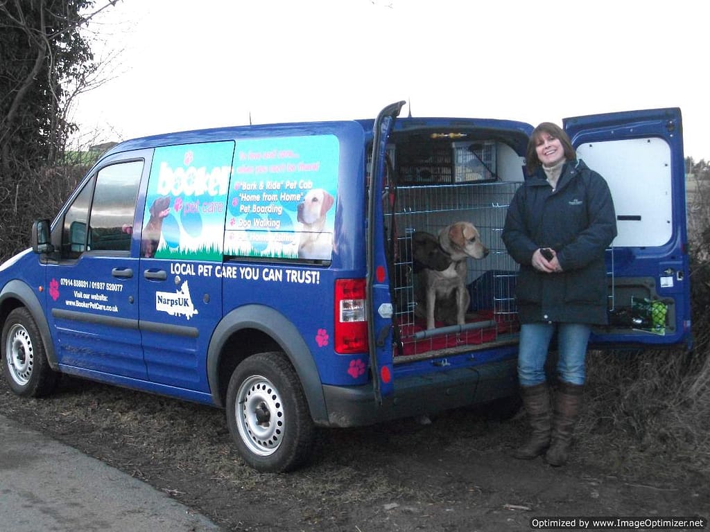 Booker Pet Care's Van 2010